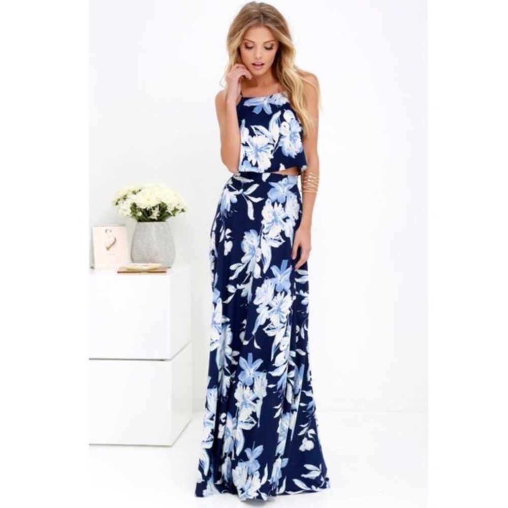 Lulu’s two piece floral set